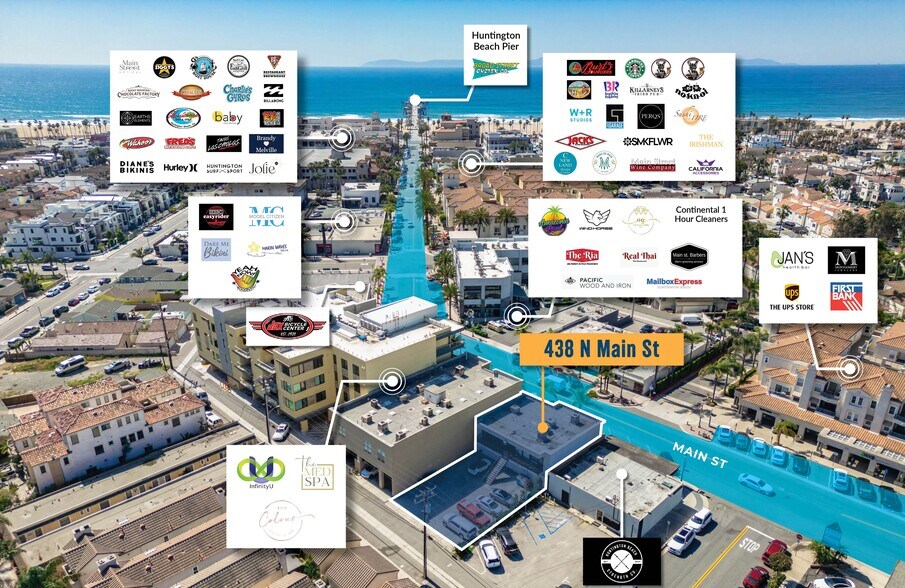 More Photos Of 438 Main St, Huntington Beach Storefront Retail Residential For Sale