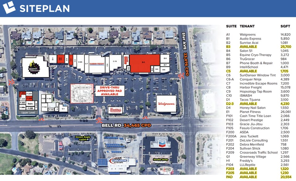 More Photos Of 4915-4965 N 51st Ave, Glendale Unknown For Lease