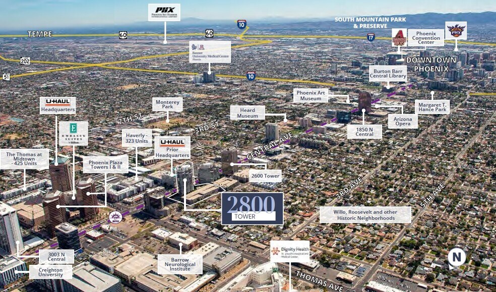 More Photos Of 2800 N Central Ave, Phoenix Office For Sale