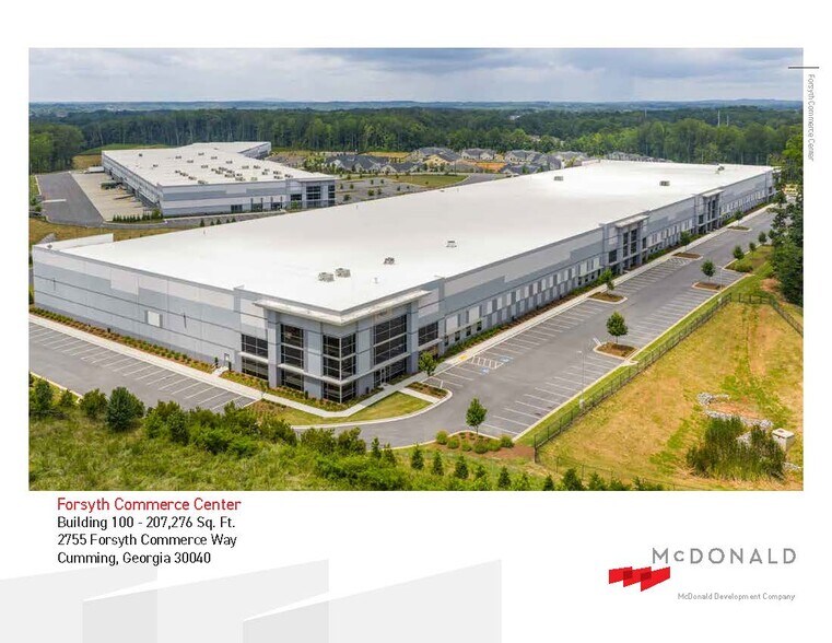 More Photos Of 2755 Forsyth Commerce Way, Cumming Distribution For Lease