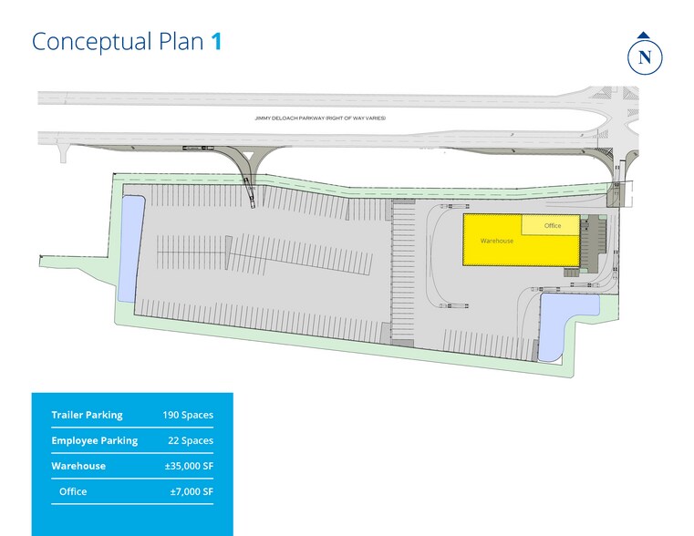 Primary Photo Of 701 Jimmy Deloach Pky, Pooler Land For Sale
