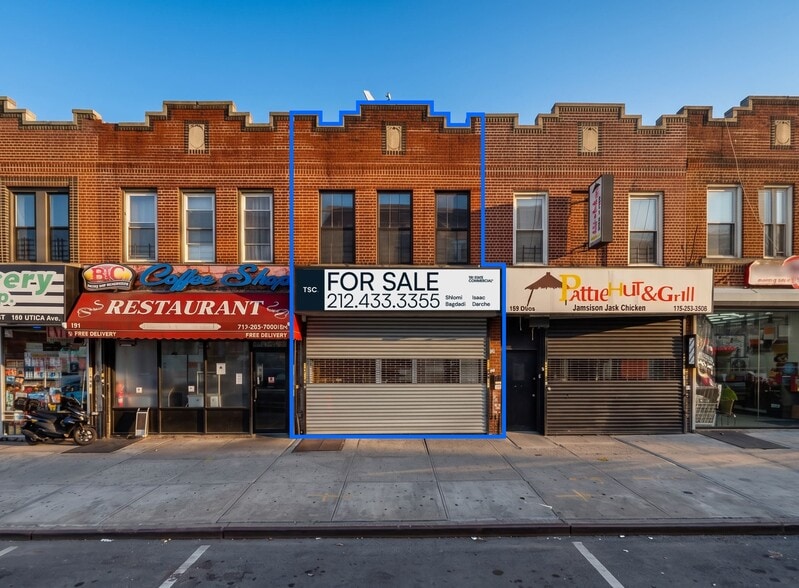 Primary Photo Of 191A Utica Ave, Brooklyn Storefront Retail Residential For Sale