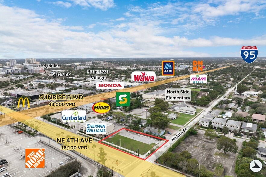 More Photos Of 1091 NE 4th Ave, Fort Lauderdale Land For Sale
