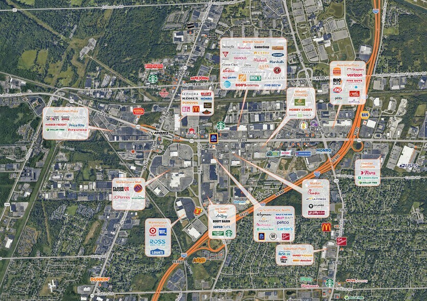 More Photos Of 3400 W Henrietta Rd, Rochester Freestanding For Sale