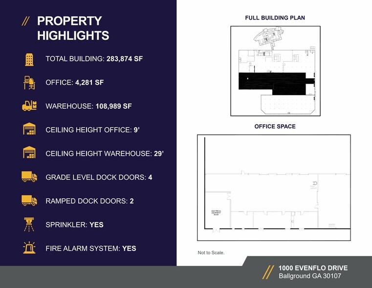 More Photos Of 1000 Evenflo Dr, Ball Ground Warehouse For Lease