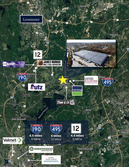 More Photos Of 100 Adams Rd, Clinton Distribution For Lease