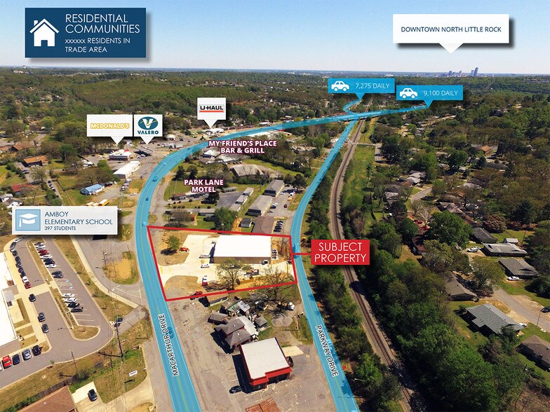 More Photos Of 5609 Mac Arthur Dr, North Little Rock Storefront For Lease