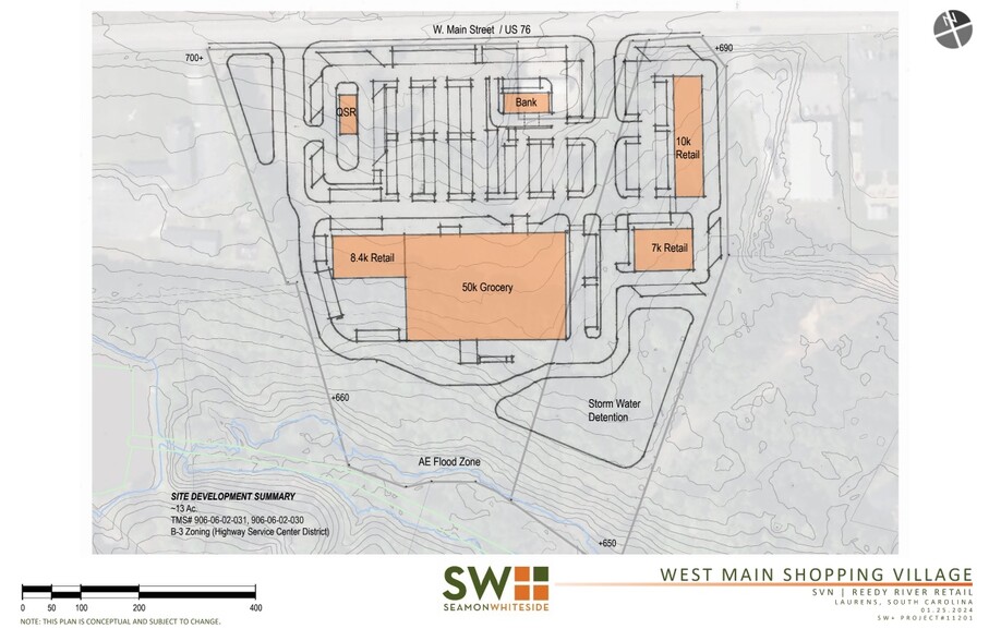 Primary Photo Of 1513 W Main St, Laurens Land For Sale