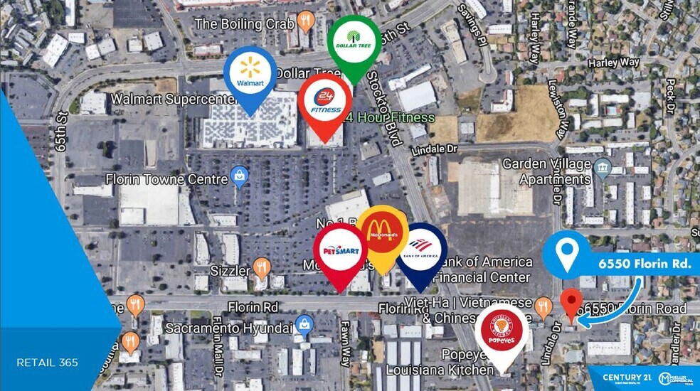 More Photos Of 6550 Florin Rd, Sacramento Service Station For Lease