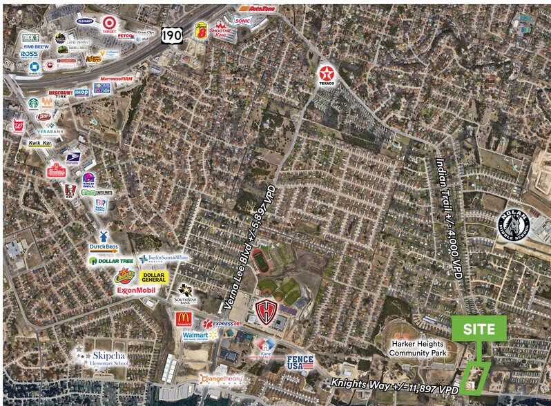 More Photos Of 2315 Indian Trl, Harker Heights Freestanding For Lease