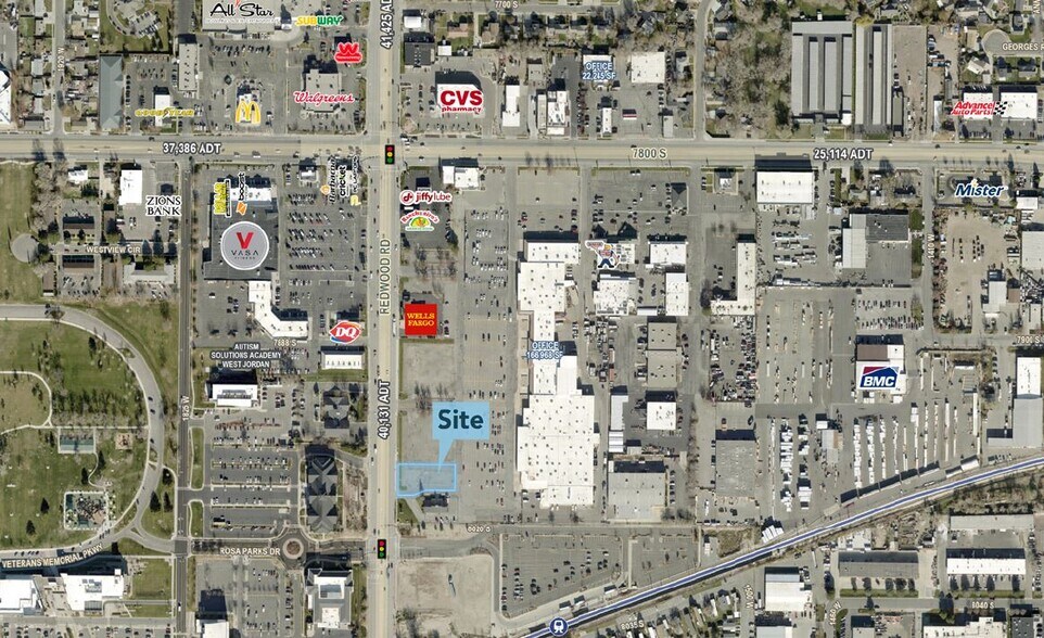 Primary Photo Of 7983 Redwood rd, West Jordan Fast Food For Lease