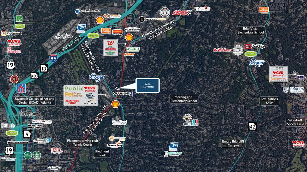 More Photos Of 1620 Piedmont Ave NE, Atlanta Restaurant For Sale