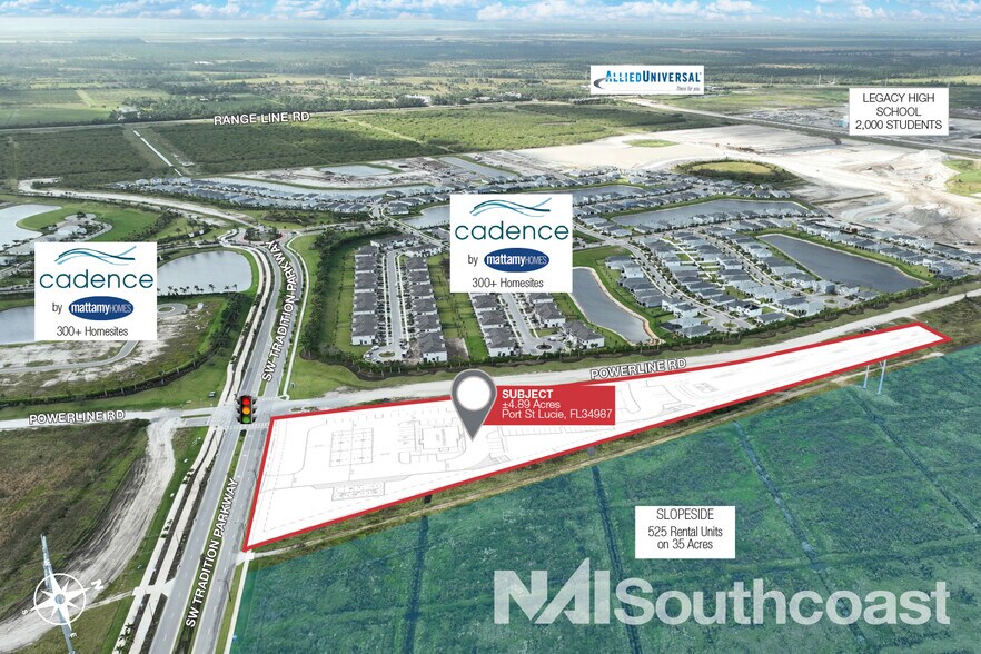 More Photos Of SW Tradition Pkwy & Powerline Rd, Port Saint Lucie Land For Lease