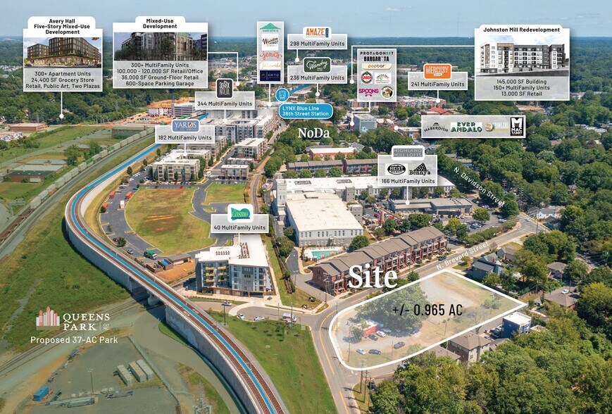 More Photos Of 2710 N Brevard St, Charlotte Land For Sale