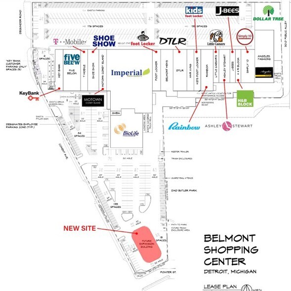 Primary Photo Of 1900 E 8 Mile Rd, Detroit Land For Lease