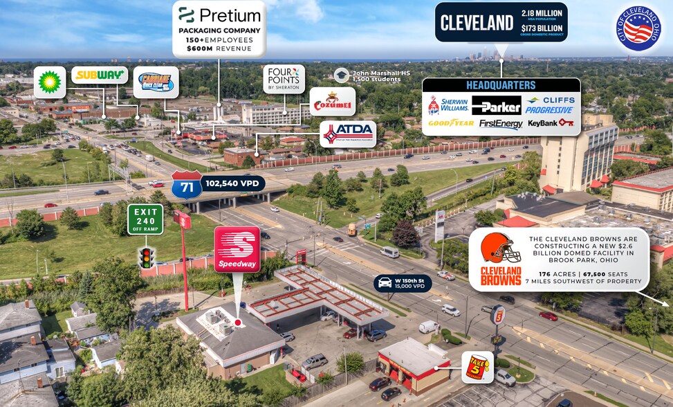 More Photos Of 4280 W 150th St, Cleveland Service Station For Sale