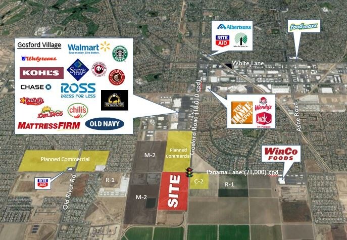 Primary Photo Of Panama Ln @ Gosford Road, Bakersfield Land For Sale