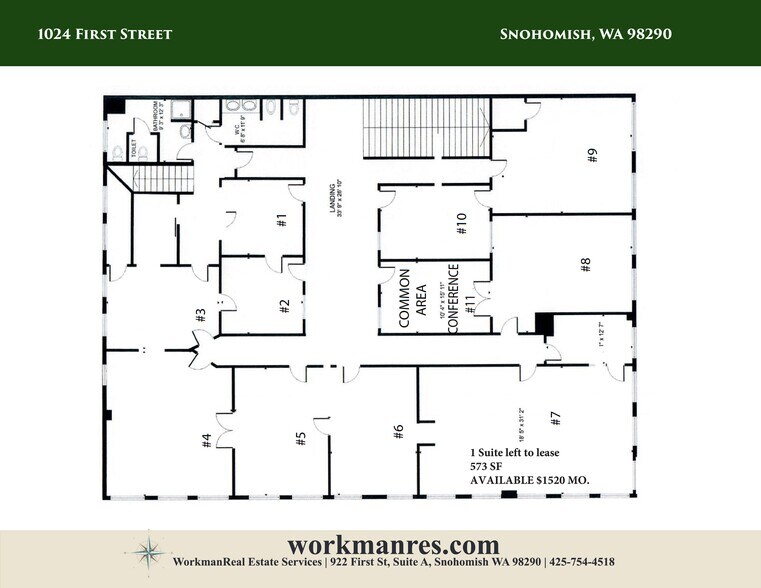 More Photos Of 1024 1st St, Snohomish Storefront Retail Office For Lease
