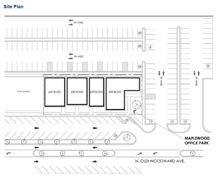 More Photos Of 600-640 N Old Woodward Ave, Birmingham Office For Lease