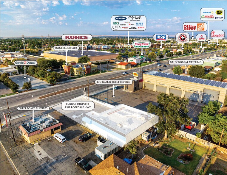 More Photos Of 9517 Rosedale Hwy, Bakersfield Freestanding For Sale
