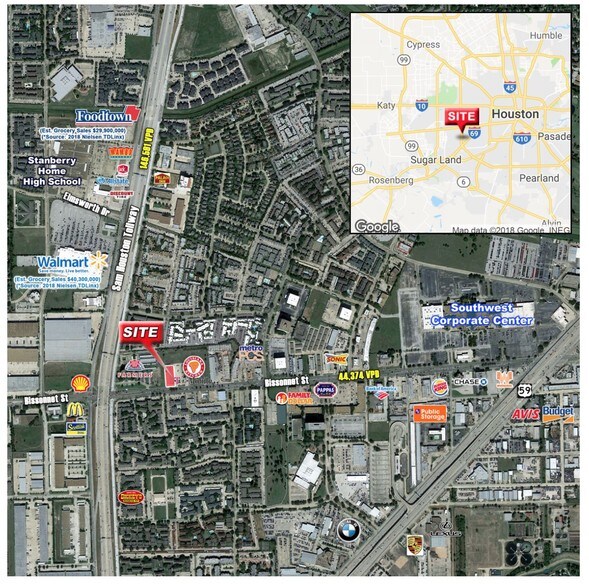 More Photos Of 10114 Bissonnet St, Houston Storefront For Lease