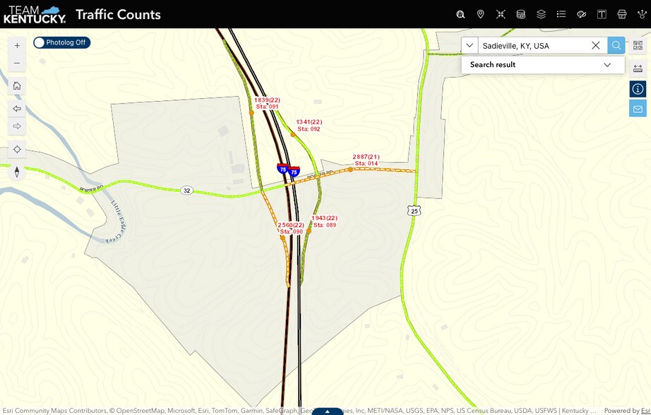 More Photos Of Porter Road KY-32 Rd @ I-75, Sadieville Land For Sale