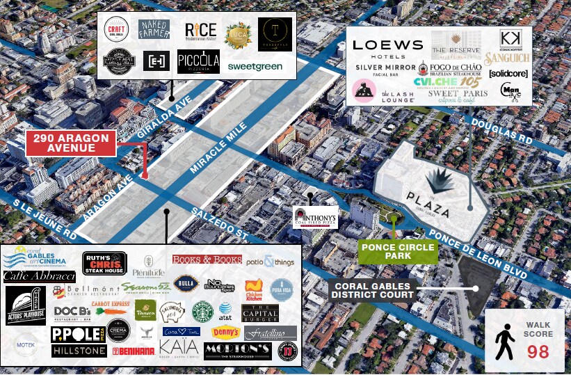 More Photos Of 290 Aragon Ave, Coral Gables Freestanding For Lease