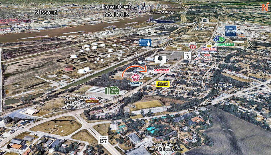 More Photos Of 3942 Mississippi Ave, Cahokia Heights Industrial For Sale