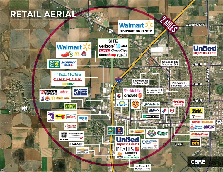 More Photos Of 1601 N I-27, Plainview Storefront Retail Office For Lease