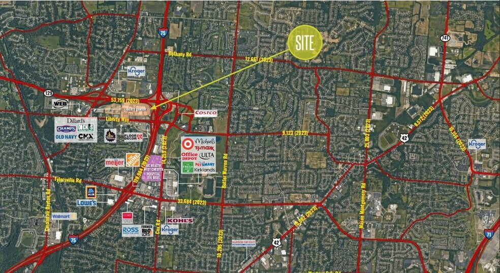 More Photos Of 7580-7600 Gibson St, Liberty Township Restaurant For Lease