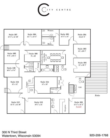 More Photos Of 302 N 3rd St, Watertown Office For Sale