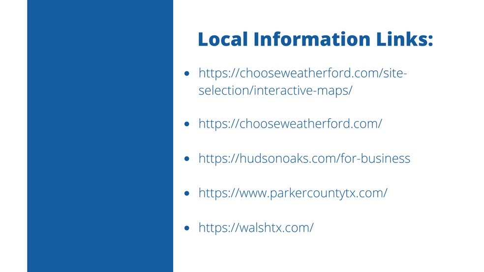 More Photos Of 406 Center Point Rd, Weatherford Land For Sale