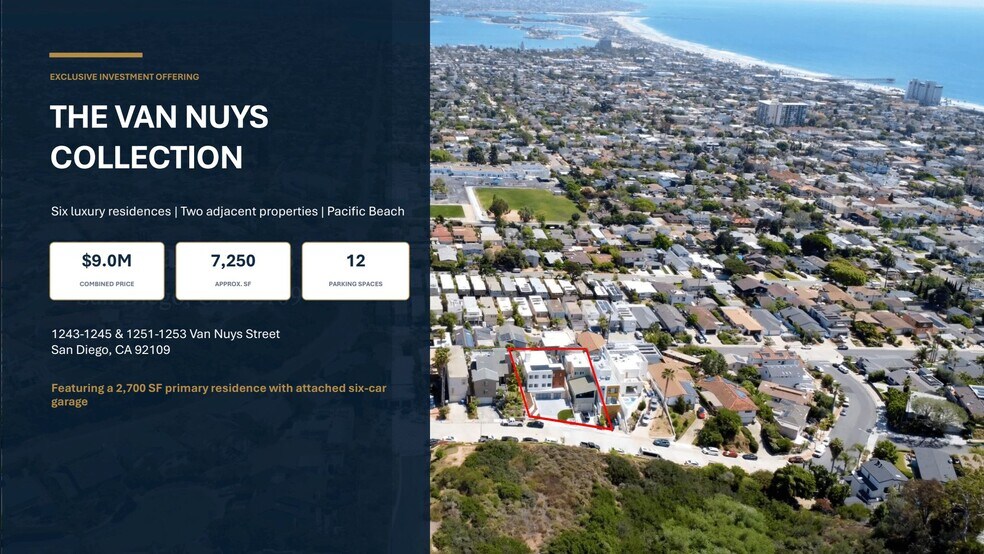 More Photos Of 1243-1245 Van Nuys St, San Diego Apartments For Sale