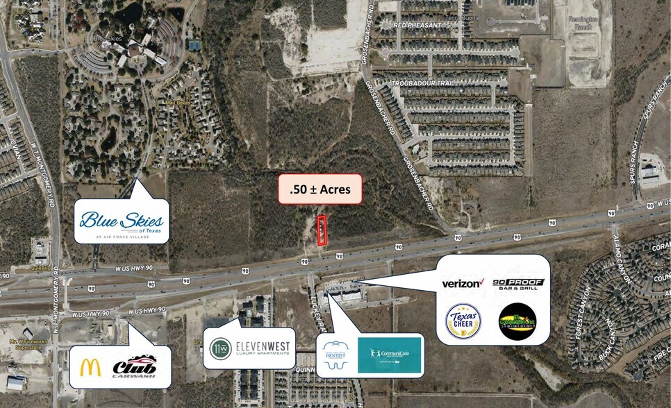 More Photos Of 11925 W US Highway 90, San Antonio Land For Sale