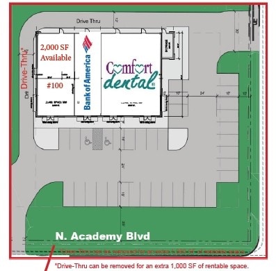 More Photos Of 3295 N Academy Blvd, Colorado Springs Storefront For Lease