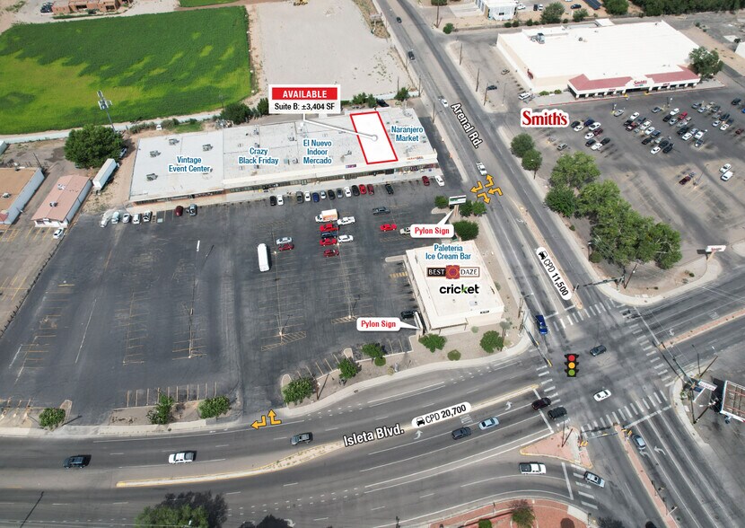 More Photos Of 1601 Isleta Blvd SW, Albuquerque General Retail For Lease