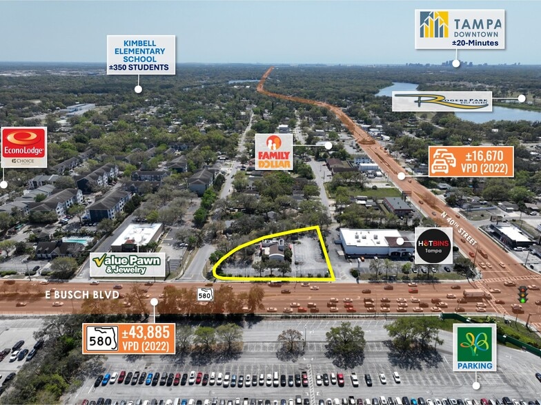 More Photos Of 4011 E Busch Blvd, Tampa Fast Food For Lease