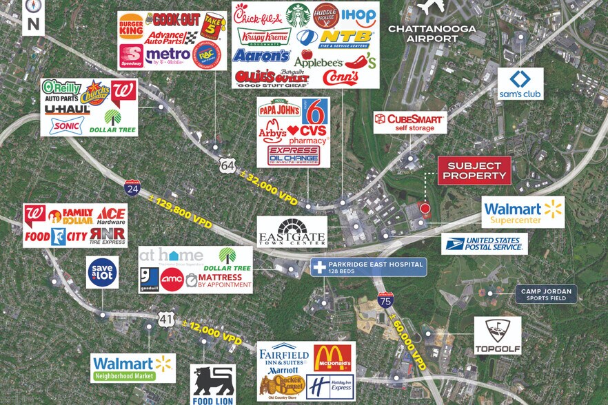 More Photos Of 480 Greenway View Dr, Chattanooga Storefront For Sale