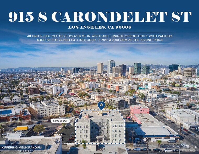 Primary Photo Of 915 S Carondelet St, Los Angeles Apartments For Sale