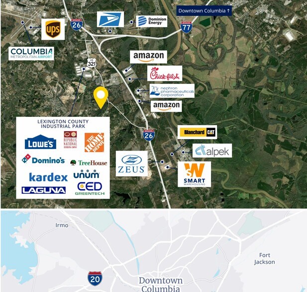 More Photos Of Highway 321, West Columbia Land For Sale