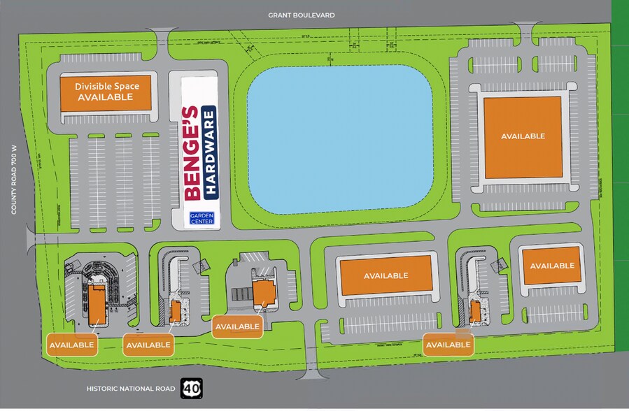 More Photos Of 700 South Dr, New Palestine General Retail For Lease