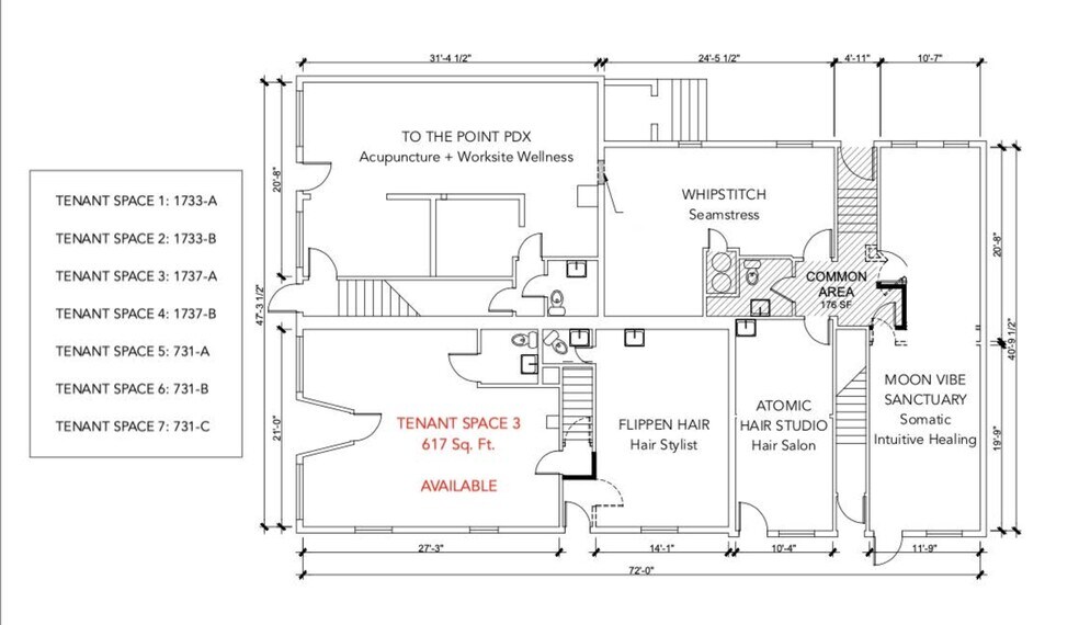 More Photos Of 1733-1737 SE Morrison St, Portland Apartments For Lease