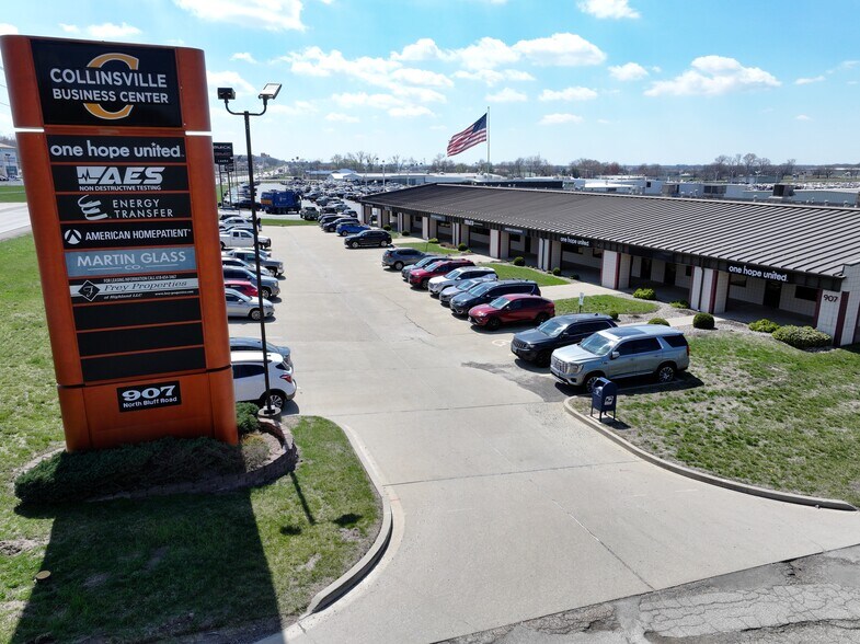 Primary Photo Of 907 N Bluff Rd, Collinsville Flex For Lease