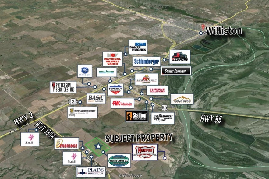 Primary Photo Of Hwy 1804 @ 48th St NW, Williston Land For Sale