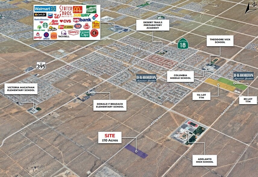 Primary Photo Of Aster Rd, Adelanto Land For Sale