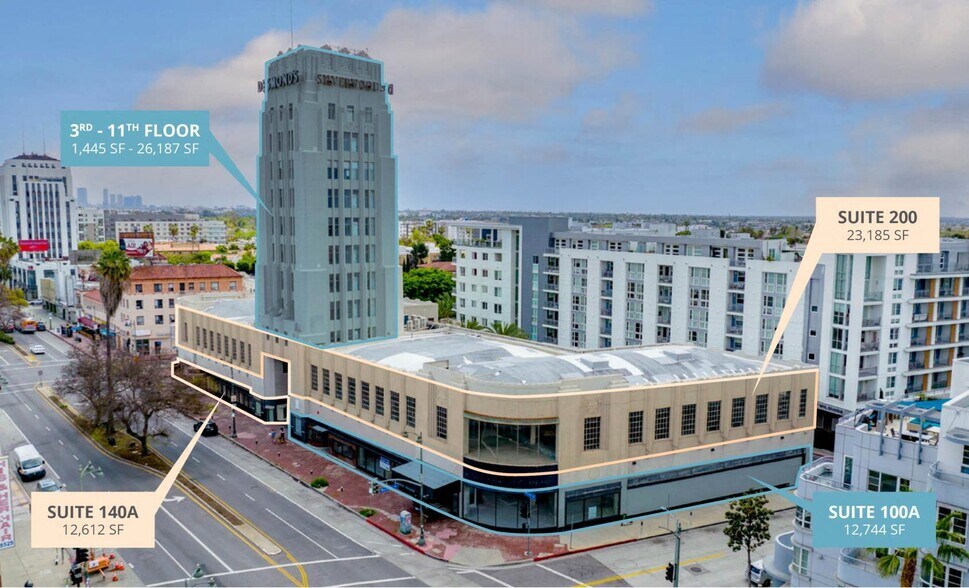 More Photos Of 5500-5528 Wilshire Blvd, Los Angeles Office For Lease