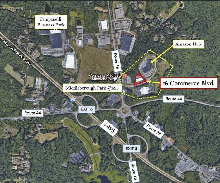 More Photos Of 16 Commerce Blvd, Middleborough Office For Lease