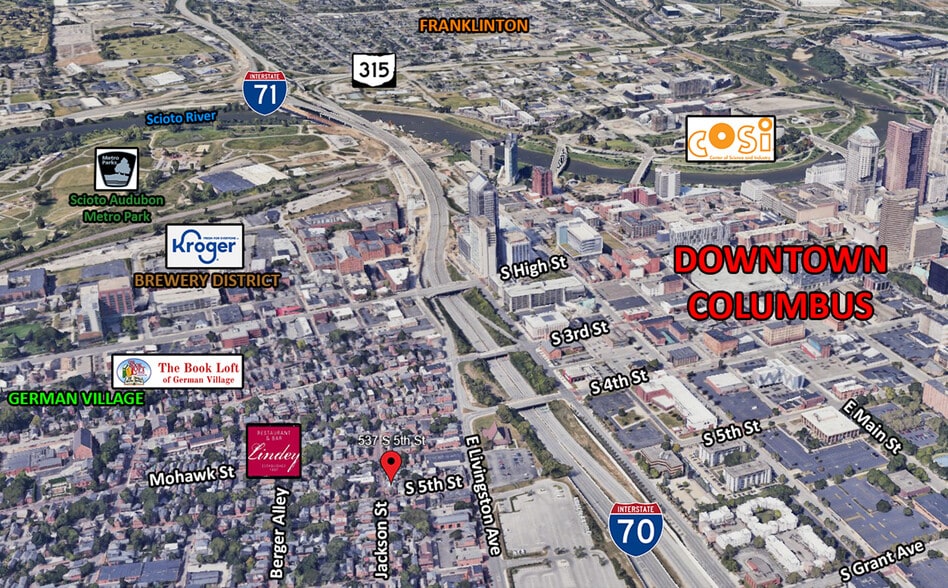 More Photos Of 537-539 S 5th St, Columbus Storefront Retail Residential For Sale