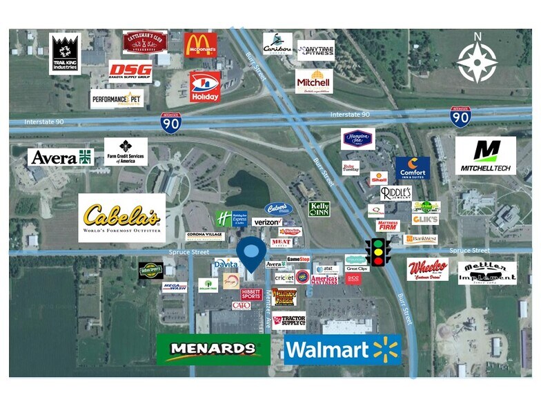 More Photos Of 2207 S Mentzer St, Mitchell General Retail For Lease