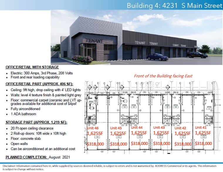 More Photos Of 4231 S Main St, Stafford Storefront Retail Office For Lease